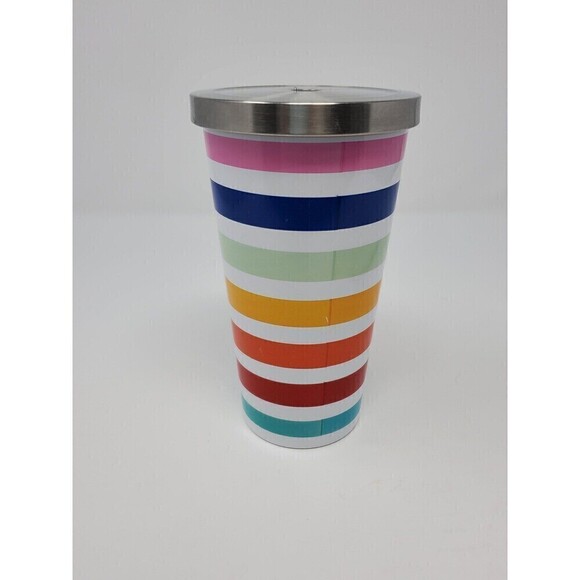 DISNEY X TARGET STAINLESS STEEL TUMBLER COFFEE WATER CUP RAINBOW MICKEY MOUSE - Picture 5 of 12